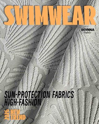 Tejidos de trajes de baño de reciclaje a rayas Instrucciones de cuidado sostenible para trajes de baño ecológicos