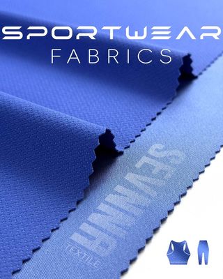 260gsm 48%Recycled Poly + 34%Nylon + 18%Spandex Running Fabric RT-4608