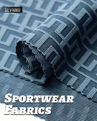 Tejido de doble punto de alta densidad con un peso de 380 gramos y un ancho de 135 cm para un uso ecológico de verano y otoño