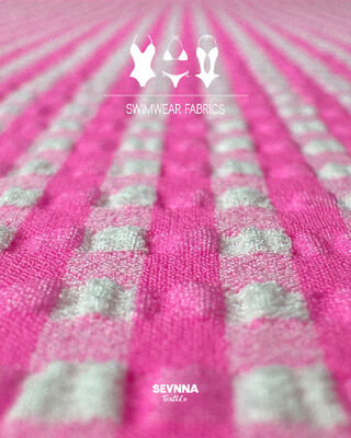 Tejido de bañador reciclado con 48% de nylon 46% de poliéster 6% de spandex 120-130cm de ancho y 170gm de peso para bañadores sostenibles