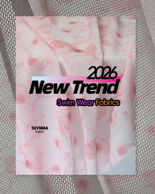 105gsm Biodegradable Eco Friendly Swimwear Fabric with 155cm Width for Sustainable Swimwear