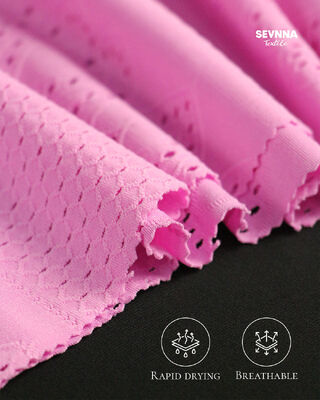 Hombres Tejido de bañador reciclado Sostenible Tejido cómodo Diseñado para adultos Material ideal para la fabricación de bañadores