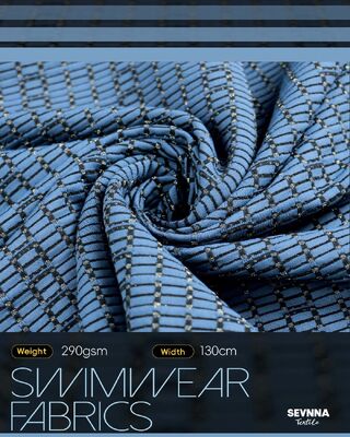 290gm Tejido de traje de baño reciclado Eco amigable Material duradero de baño para traje de baño de verano