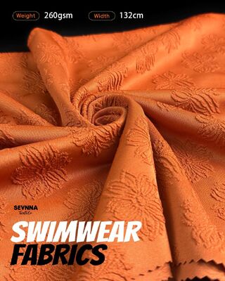 Tejido de poliéster reciclado sustentable de 260 gramos de peso 132 cm de ancho y lavable en máquina para textiles ecológicos