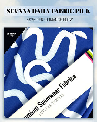 Adultos Tejido de trajes de baño reciclado Material sostenible y respetuoso con el medio ambiente Apto para la producción de ropa de baño y ropa deportiva