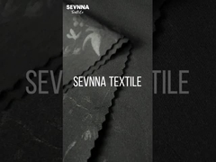 Tejido de poliéster y spandex con solidez del color de grado 2-5 para ropa deportiva cómoda, etc.