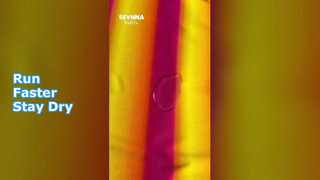 Tejidos para correr de 180 g/m² con tecnología antiolor y malla transpirable para ropa deportiva de alto rendimiento