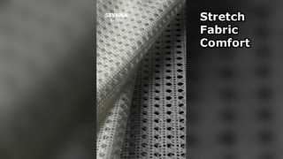 Comodidad de alta elasticidad de tela de poliéster spandex