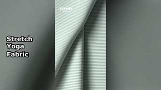 Tejido de yoga premium para ropa deportiva
