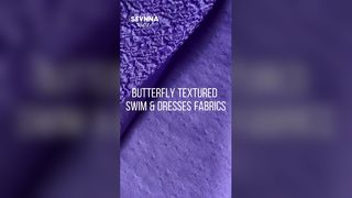 Tejido de baño texturizado UPF 50+ Nylon reciclado